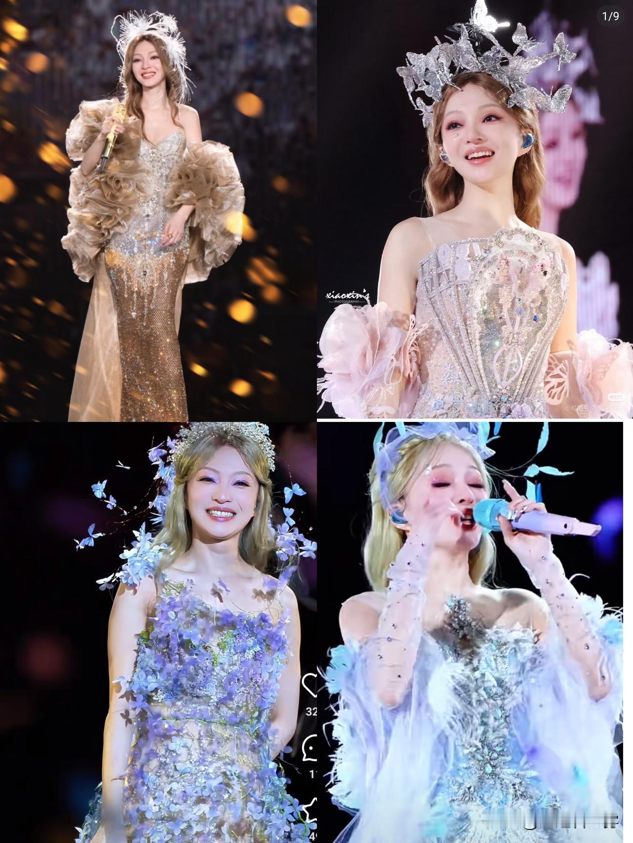 朋友抢到张韶涵演唱会的票回来跟我说，张韶涵43岁了依然是童话里走出来的精灵，