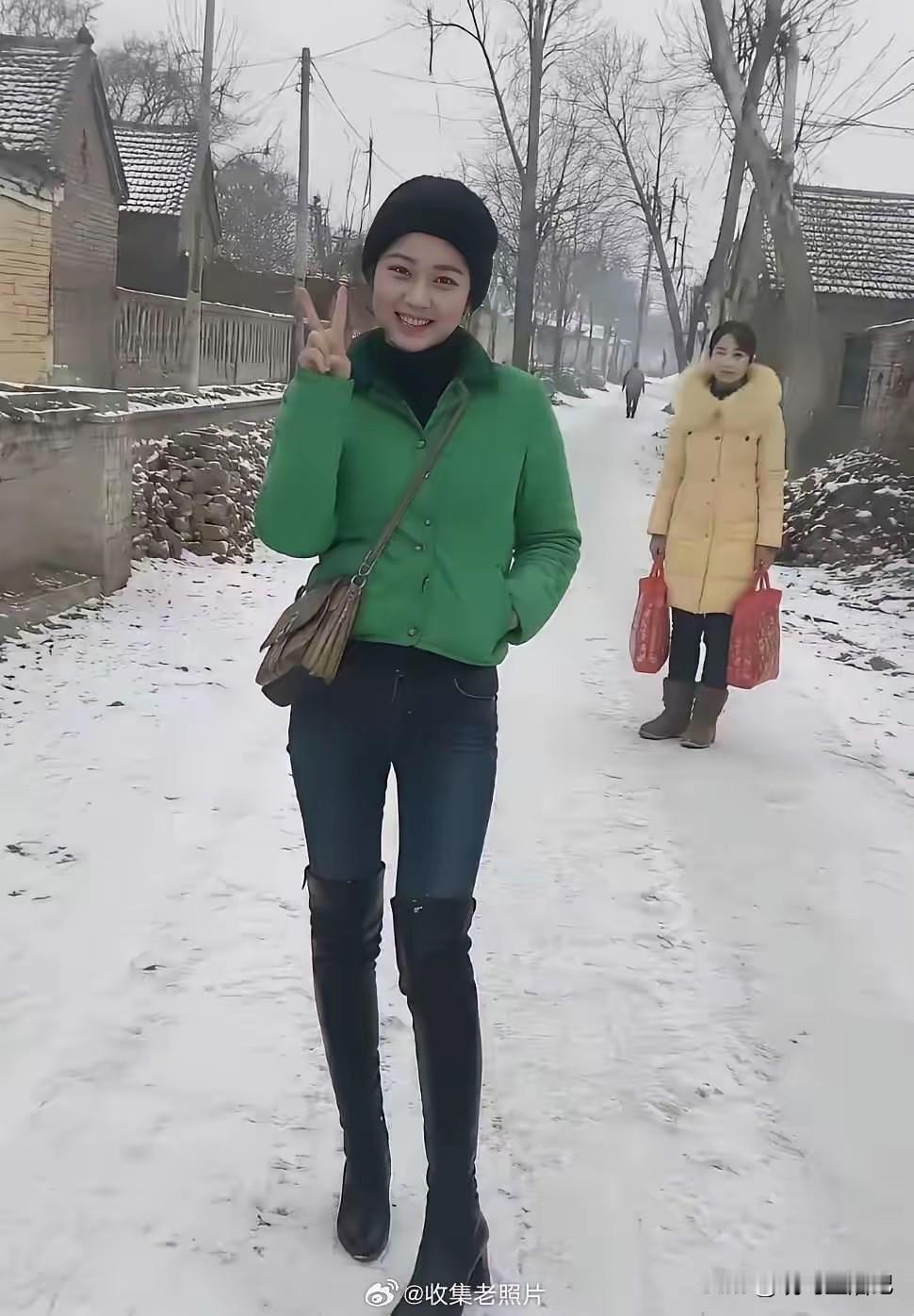 二十年前拍的照片，衣服竟然一点不过时。