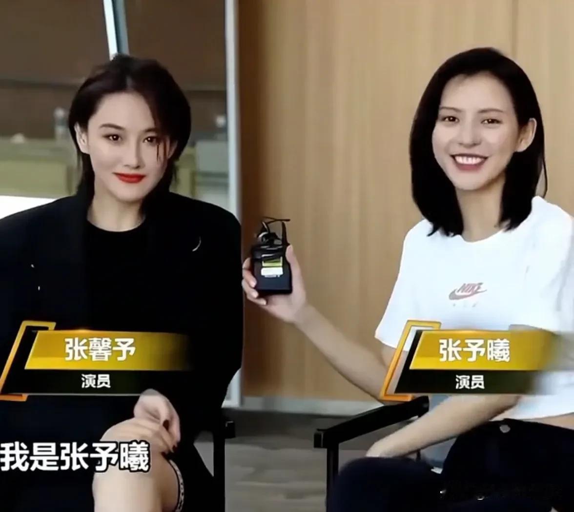 张馨予与张予曦两人接受采访，表示这次是第一次一起合作，他们还拿网络段子来调侃两人