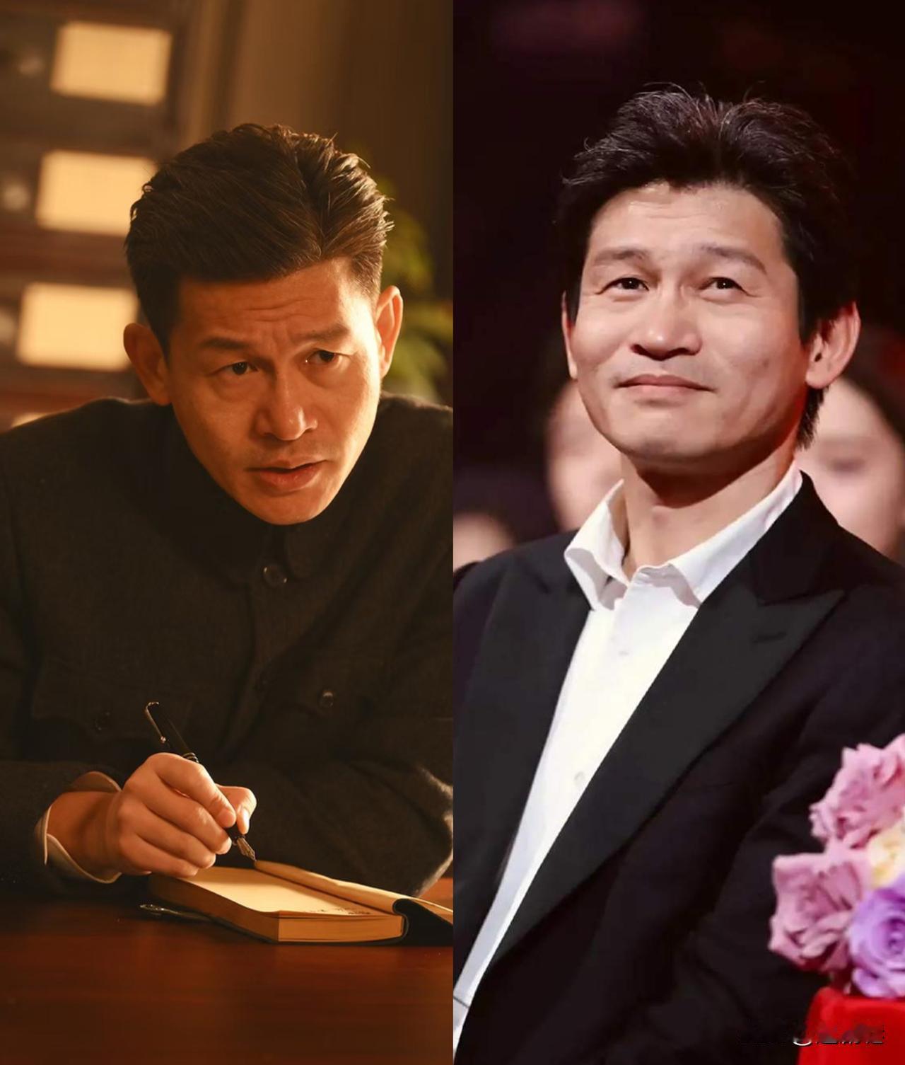 《沉默的荣耀》，余皑磊的表演总是特别抓人眼球。他饰演的谷正文，让人过目不忘。只要