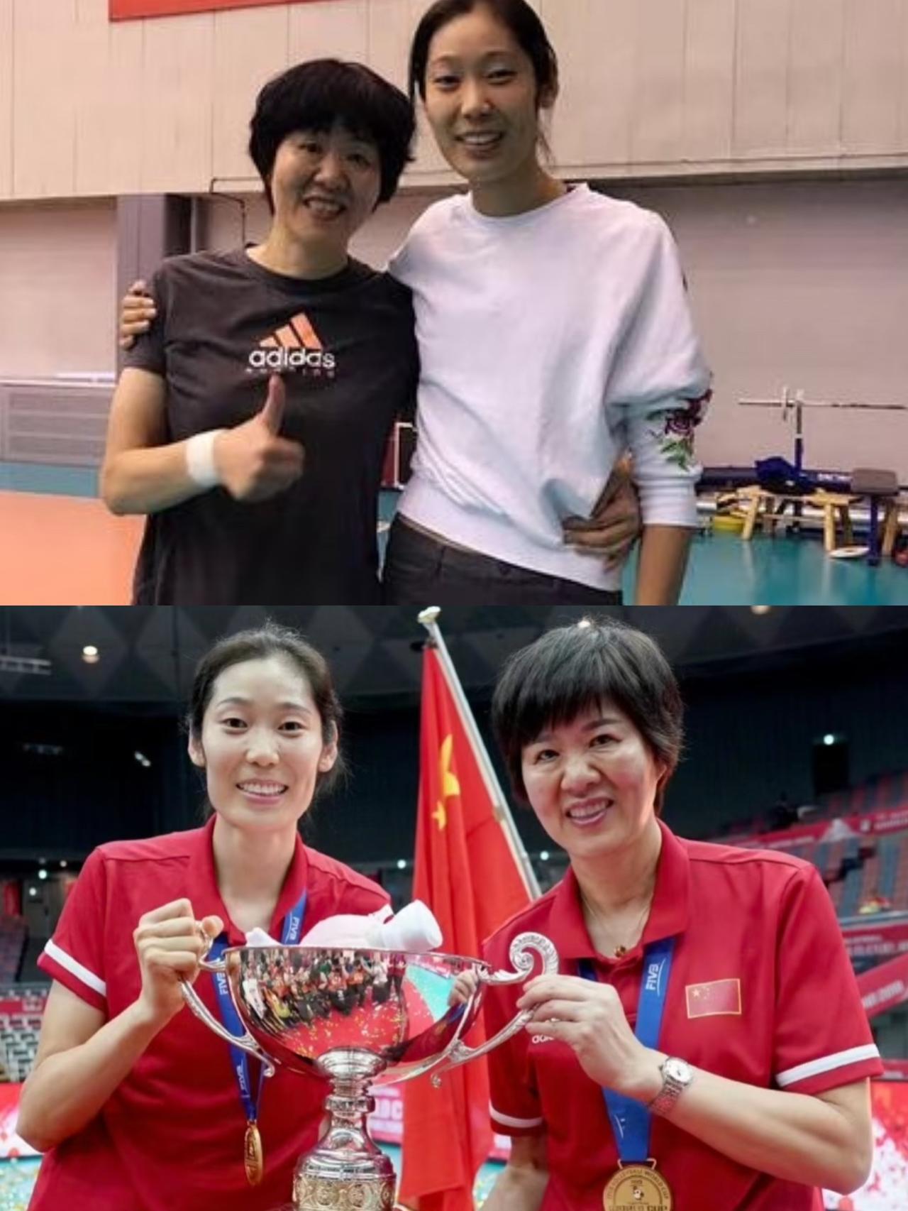 不仅惠若琪没想到连赖亚文也没想到郎平获得终身成就奖，朱婷竟然是第一个发文