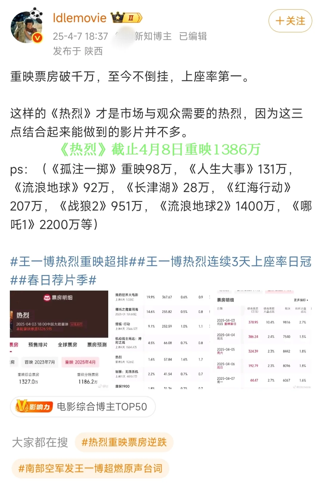 王一博的《热烈》真的太棒了！