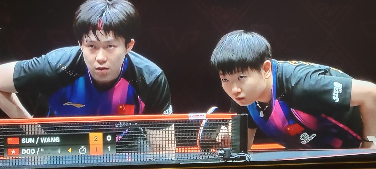 莎头组合3:2赢了！[比心][赞]赛前黄镇廷表示，这次混双就是奔冠军来的，可见