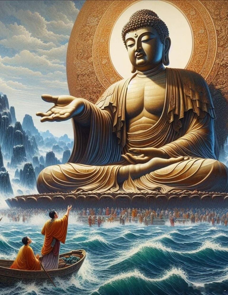 一切造罪凡夫，但回心念阿弥陀佛，愿生净土，上尽百年，下至七日、一日，十声、三声、