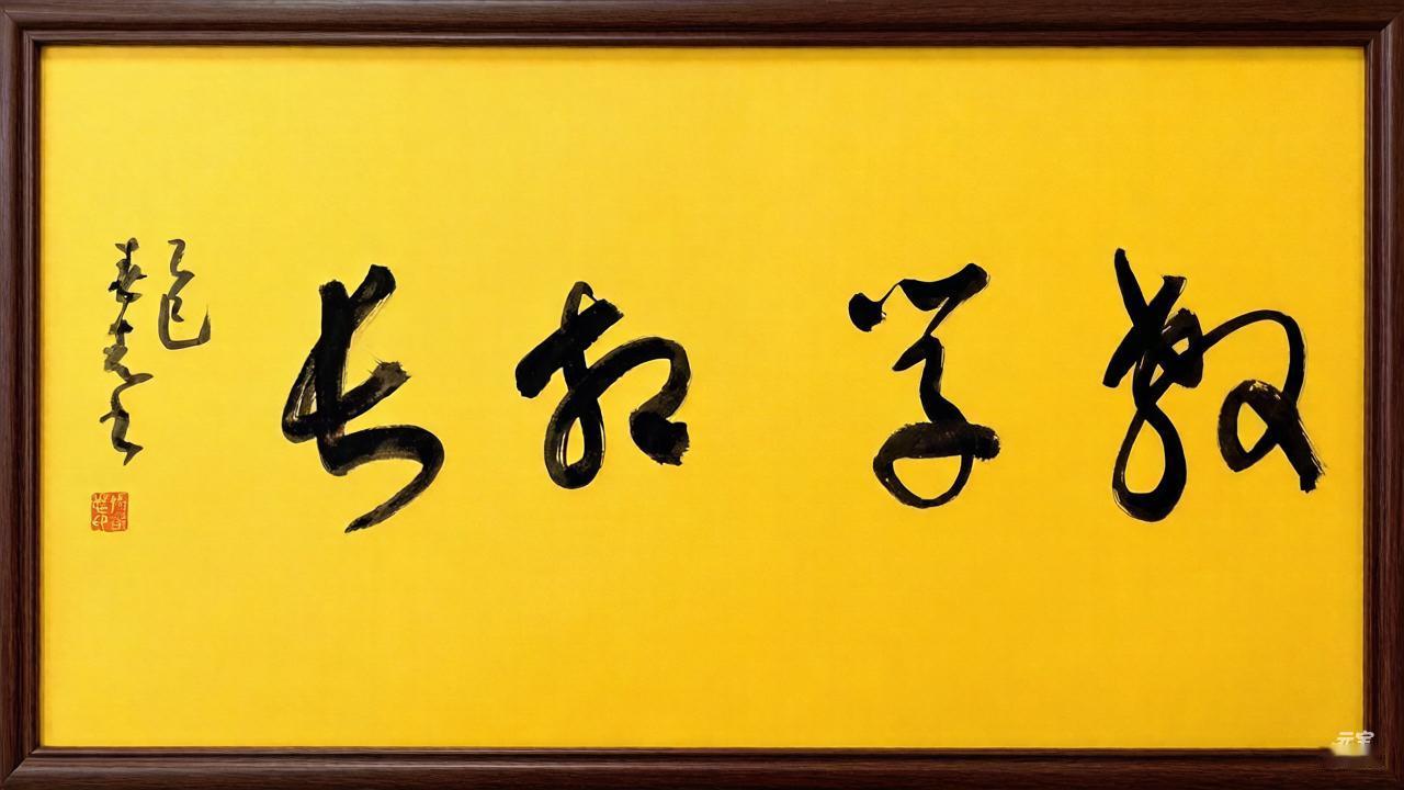 来吧！高手们，这写的是什么字？写的怎么样？落款是什么字？全认识的肯定是高人。