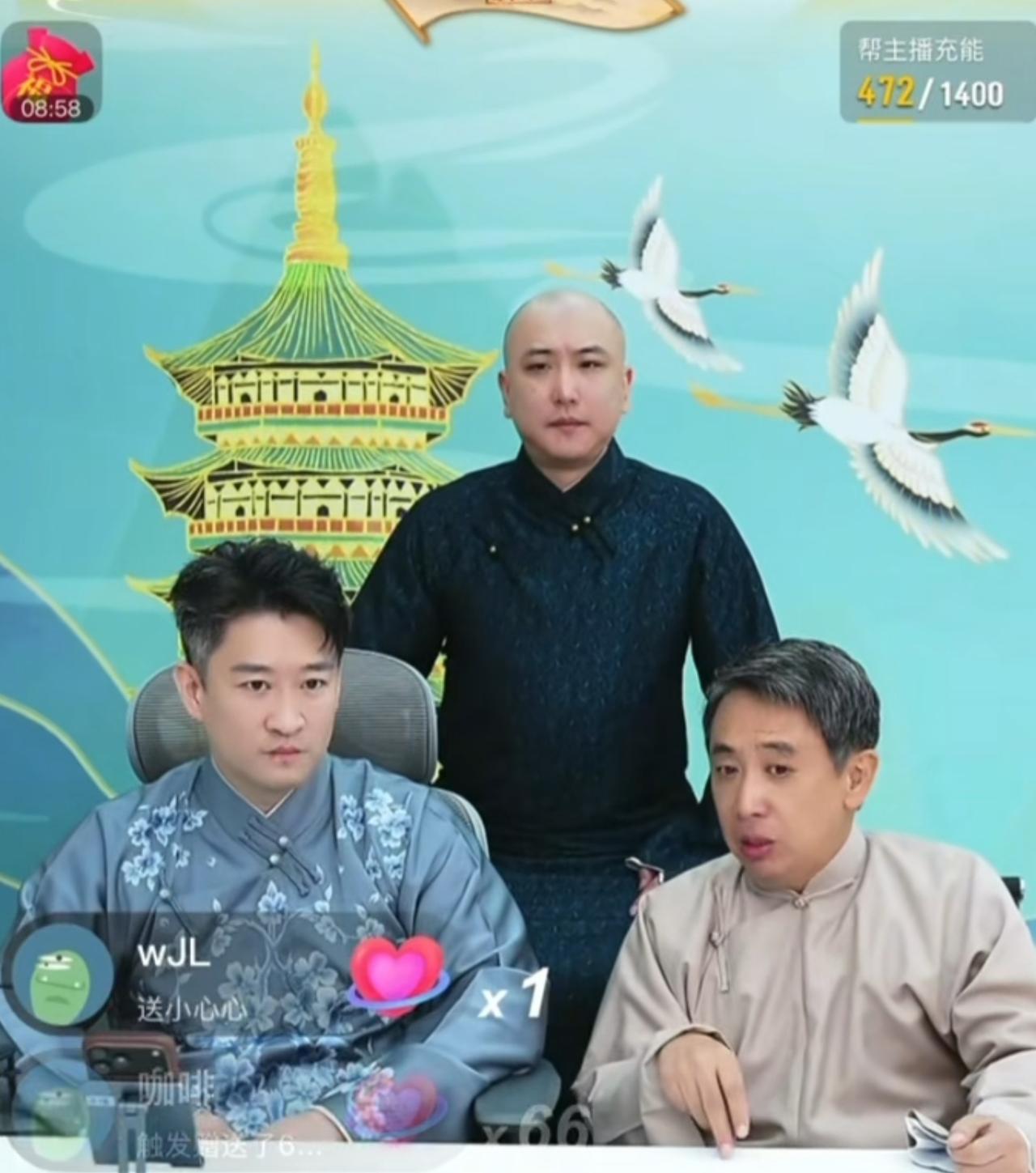 曹云金和范雷在直播中走心交谈，难得为体制内相声演员正名。他直言相声根本不分主流和