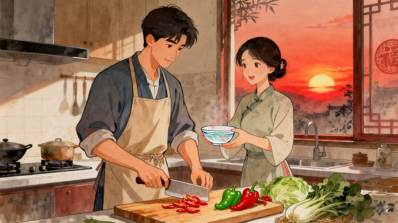 一句话概括爱情：是柴米油盐里的不离不弃，是岁月流转中的始终惦记！提起爱情，有人