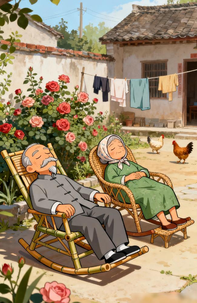 一个中年人最好的体面：守住这三样东西。​身子硬朗。​不再比谁赚得多。​