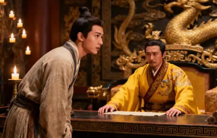 公元41年，太子刘强上表辞去太子之位，刘秀吃惊问道：“你身居储君已十六年，若废了