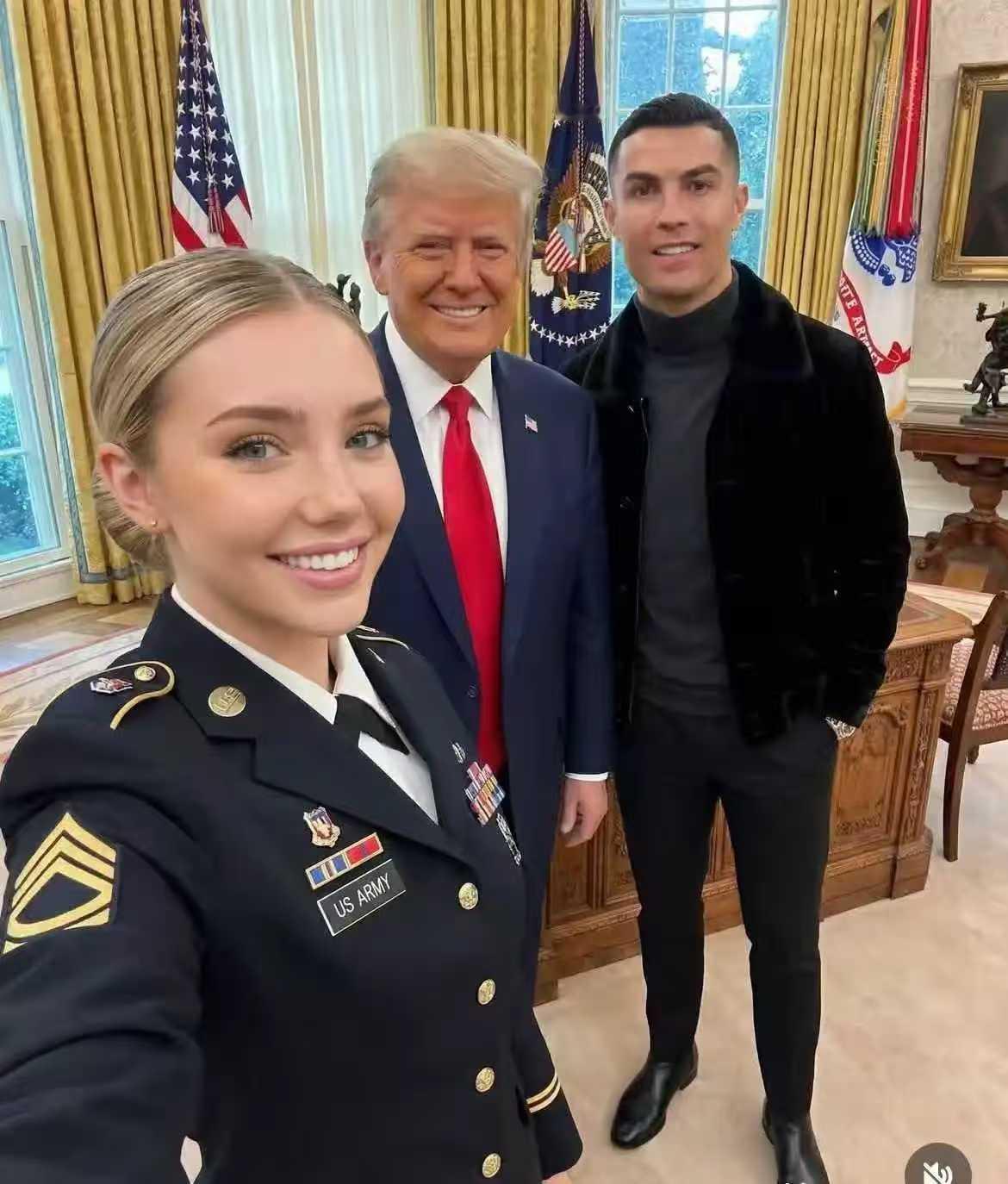 相信特朗普的审美力和鉴赏力，美女肯定养眼，丑女肯定让人做噩梦！高屎要去见特