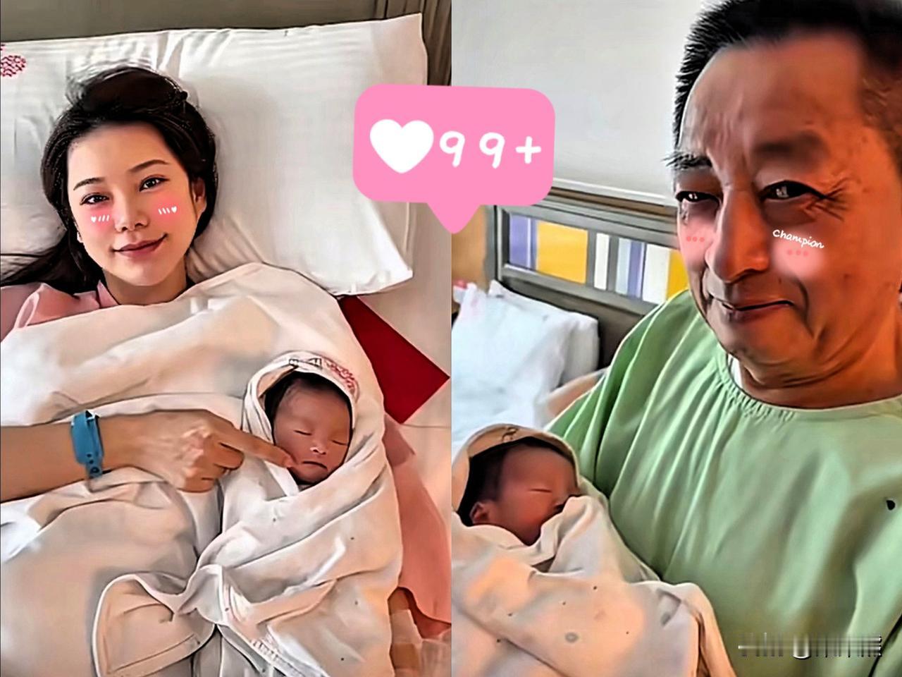 看到马筱梅生完“小七宝”后的首张照片，感觉不对劲。按理说刚生完孩子多少得有点