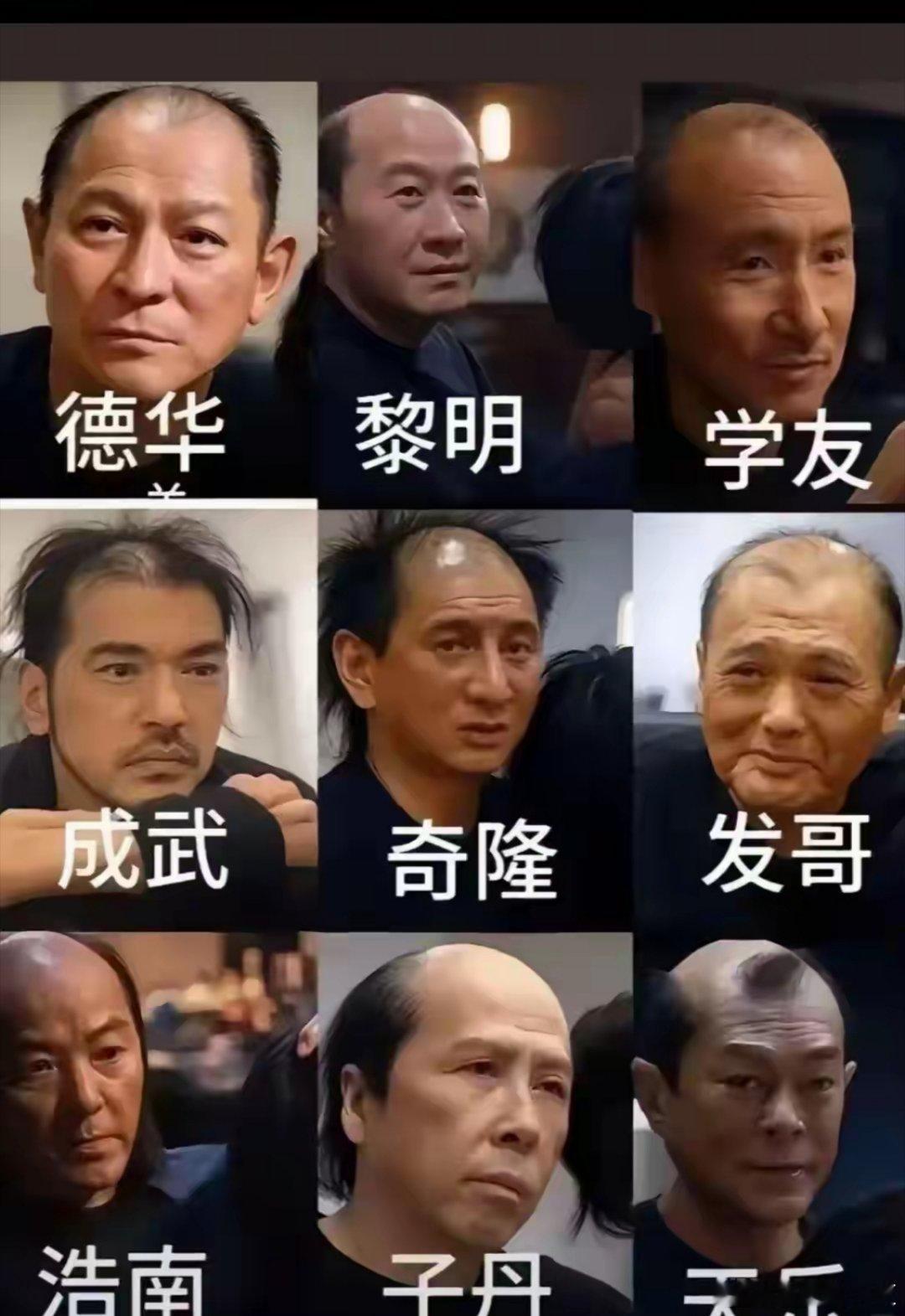 不管是刘德华还是黎明，张学友，金城武，吴吉龙，周润发，郑伊健，甄子丹，古天乐……