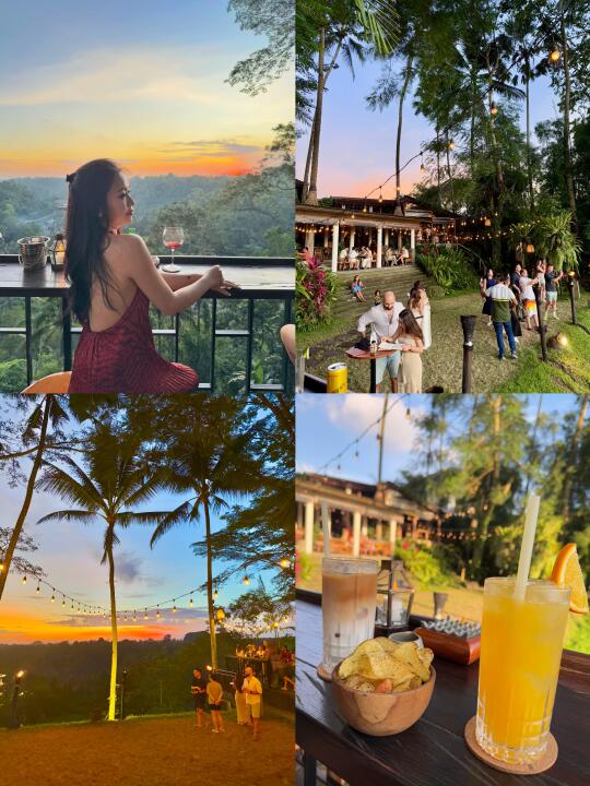 巴厘岛乌布｜我发现了最美日落丛林餐厅🌅