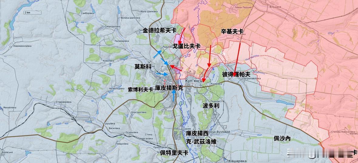 乌克兰库皮扬斯克反攻失败！乌克兰在谈判期间拉上80%预备役在库皮扬斯克进行反攻