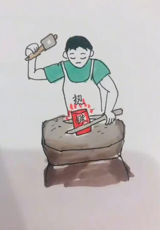 〔看图猜成语〕根据图中画面猜四字成语。