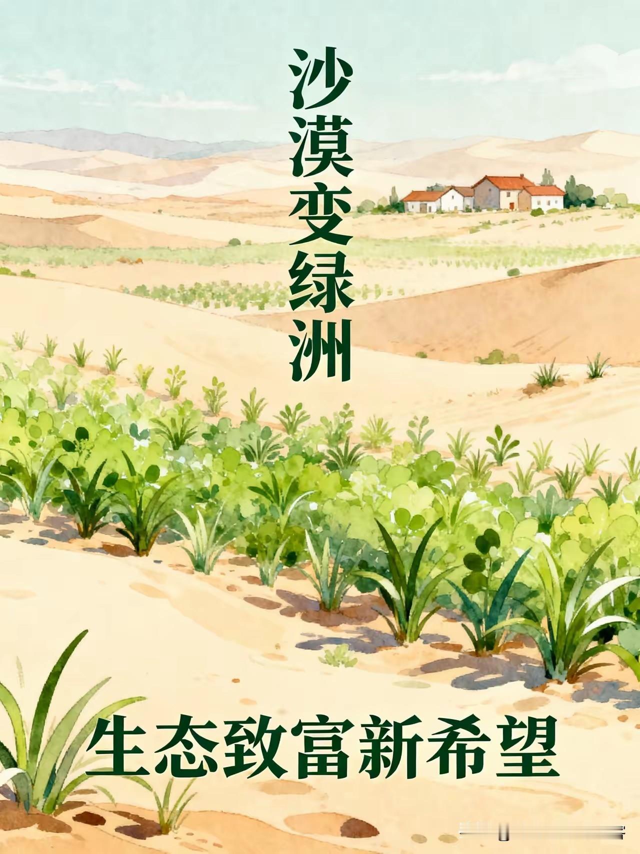 很多人觉得沙漠盐碱地就是彻底没用的废地，除了撂荒长点野草，啥也干不了。可偏偏就是