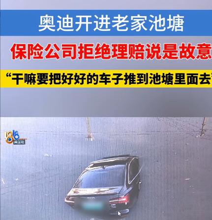 “玩不起！”浙江杭州，一男子开着自己花43万买的奥迪A6L，回老家看母亲，直接把