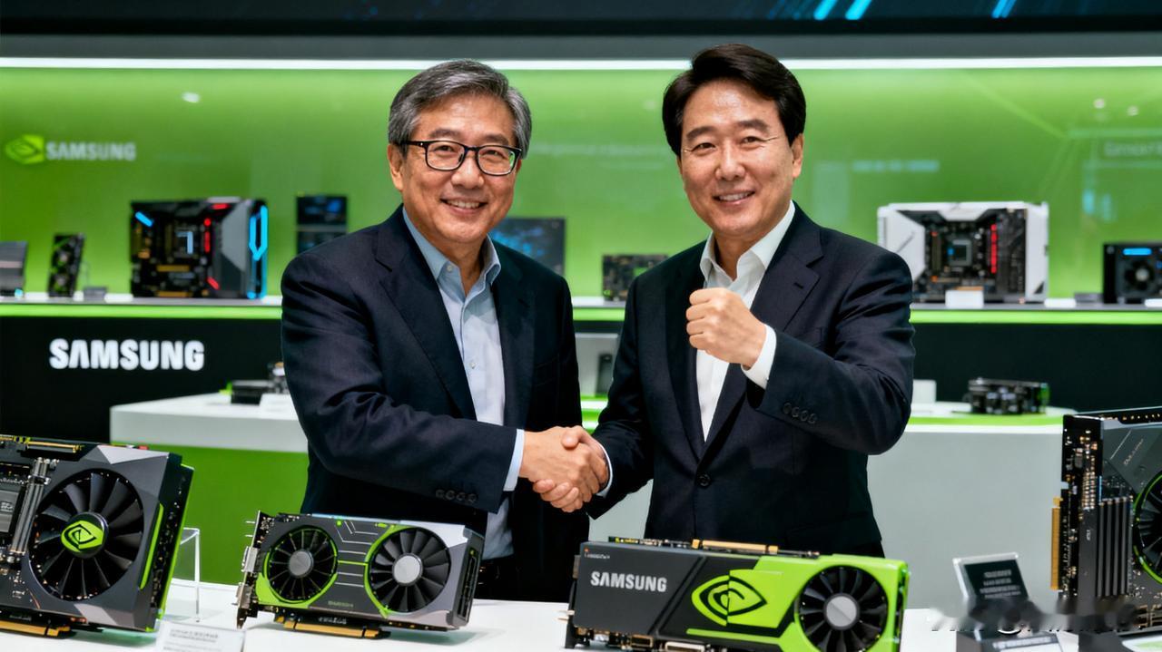 黄仁勋调侃李在镕：我用三星时你还小10月30日，英伟达CEO黄仁勋现身韩国，和