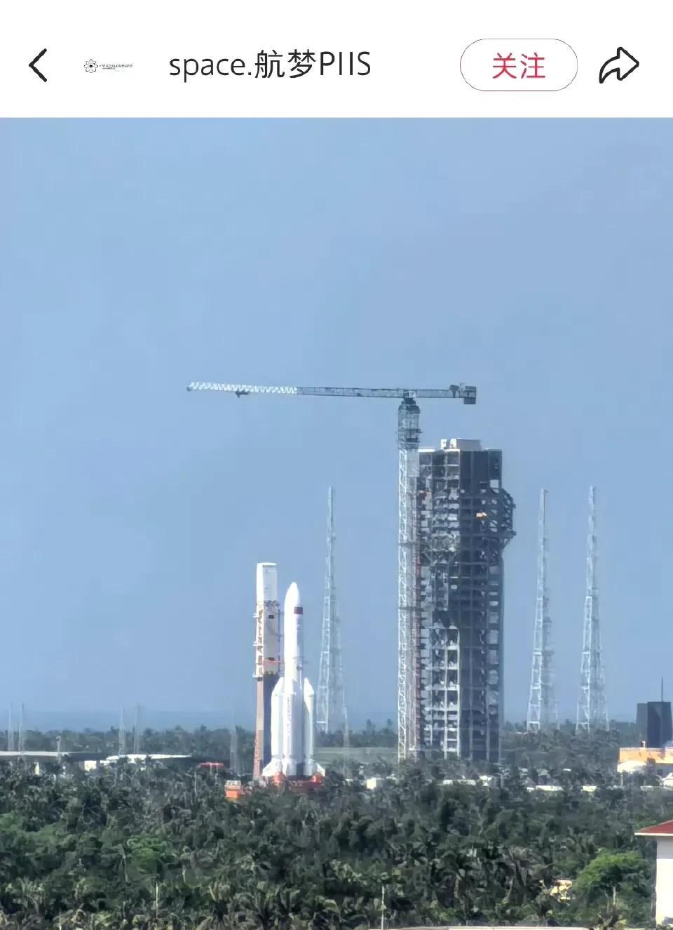 今天上午，即将进行巨型低轨星座组网发射任务的胖五bY8/YZ2Y4，顺利地完