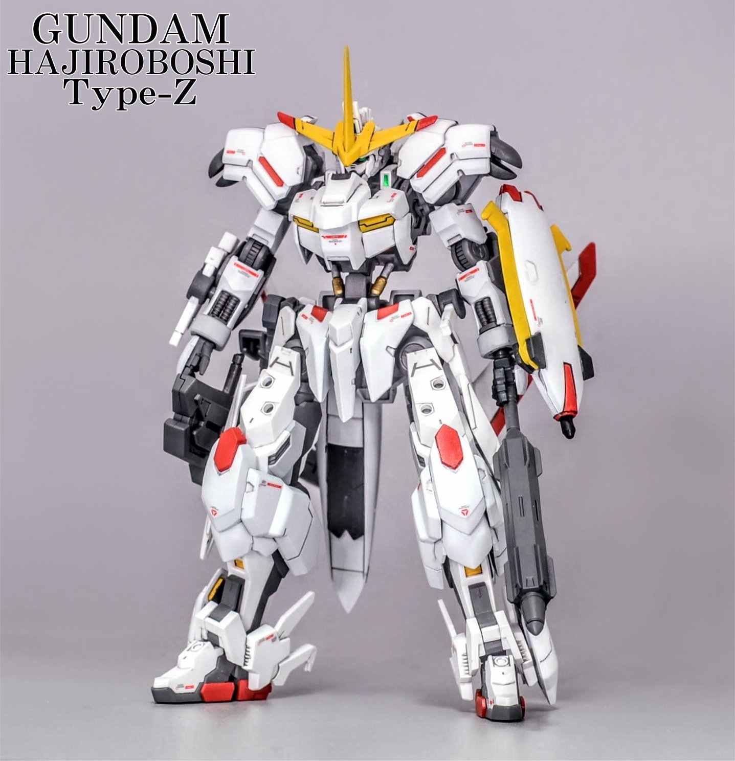 HG齐利乌斯+端白星改造：端白星Z型（bymorish）高达模型高达模