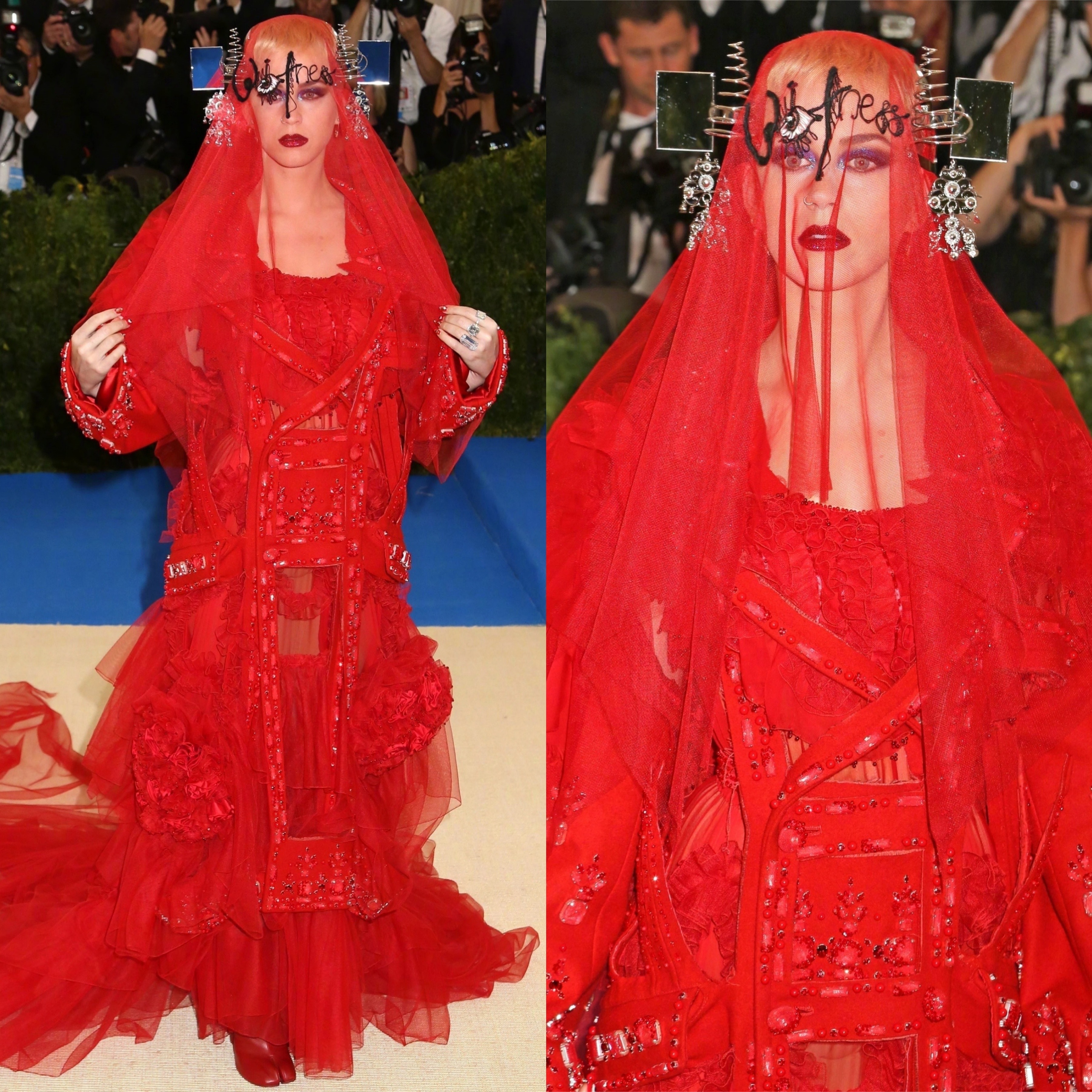 KatyPerry｜MetGala时隔四年终于现身，小品天后你果今年化身击