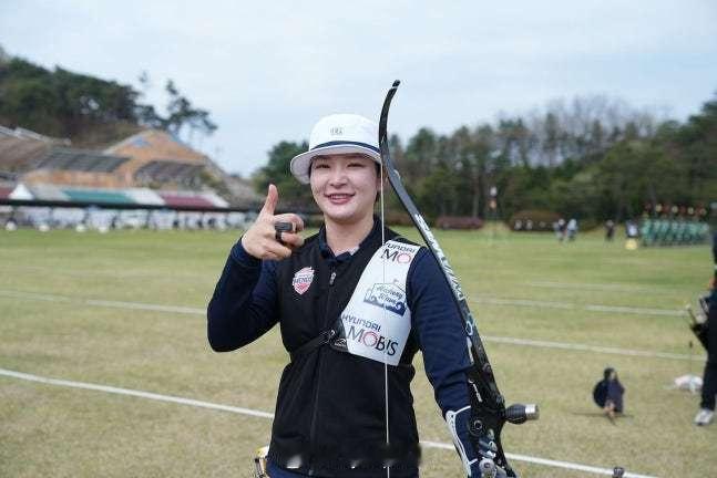 【韩国亚运射箭阵容出炉奥运三冠王安山落选】国际体坛动态4月17日，韩国亚运射