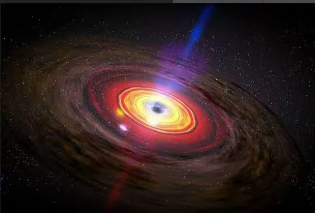 当物质，无论是恒星、行星还是不幸的宇航员，被黑洞的引力捕获时，它的旅程便踏上了一