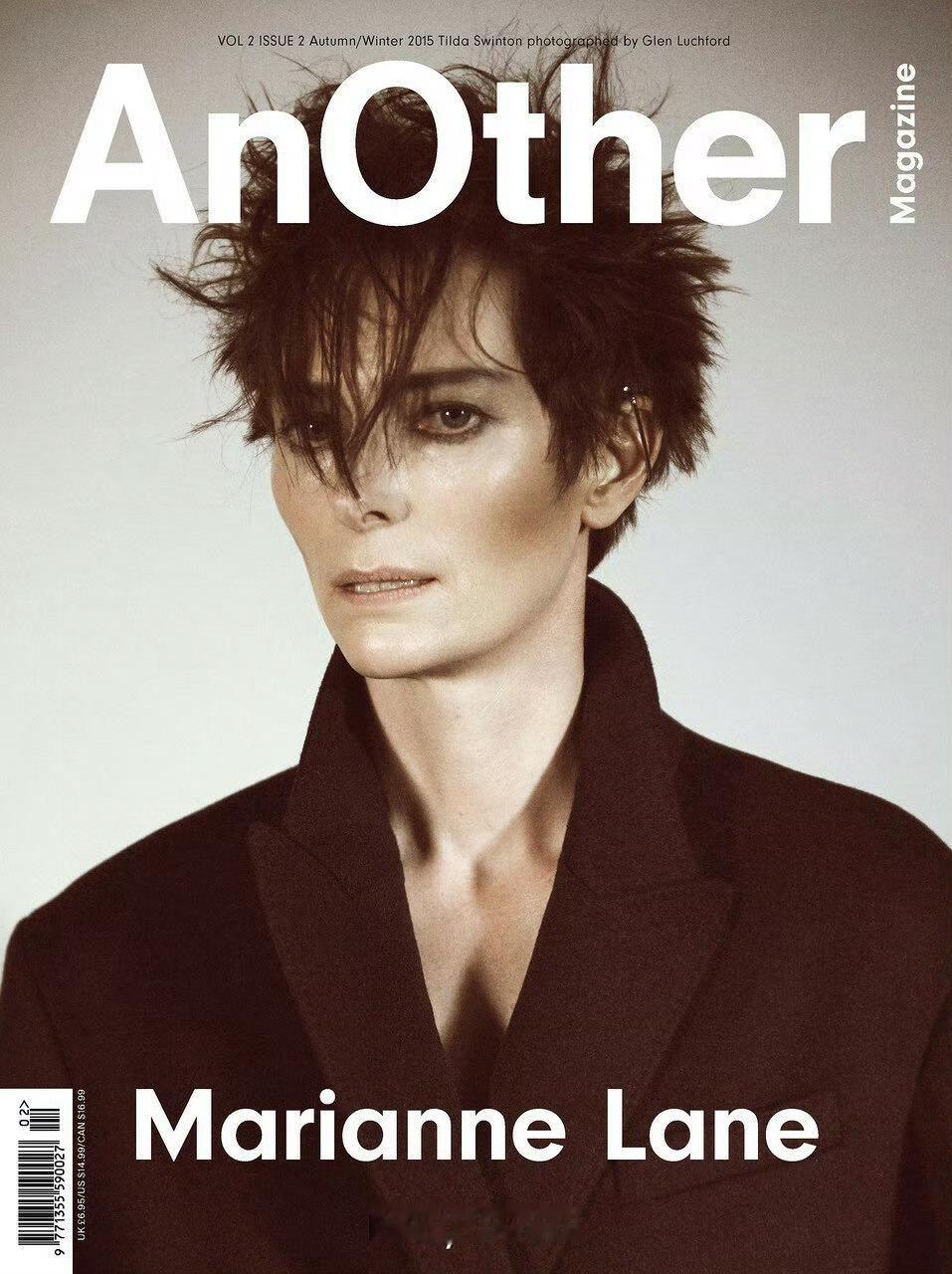 TildaSwinton2015年杂志写真，现在看还是太超前了​​​