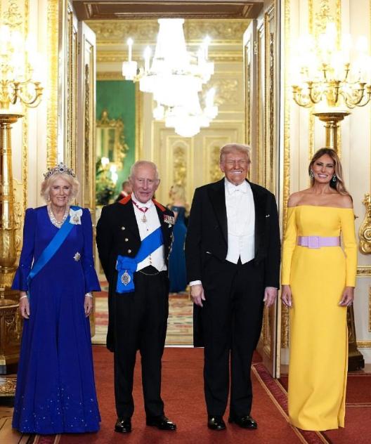 巧合？这两对夫妻都是在2005年结婚，查尔斯三世和卡米拉王后将会在4月下旬访美。