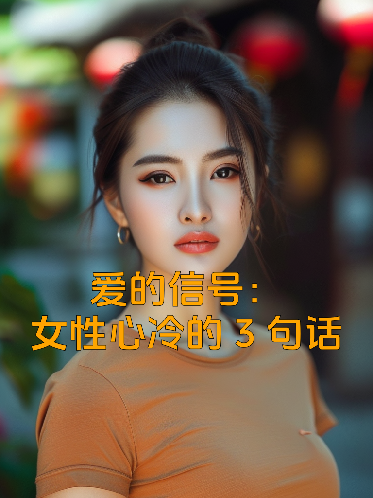 爱的信号：女性心冷的3句话