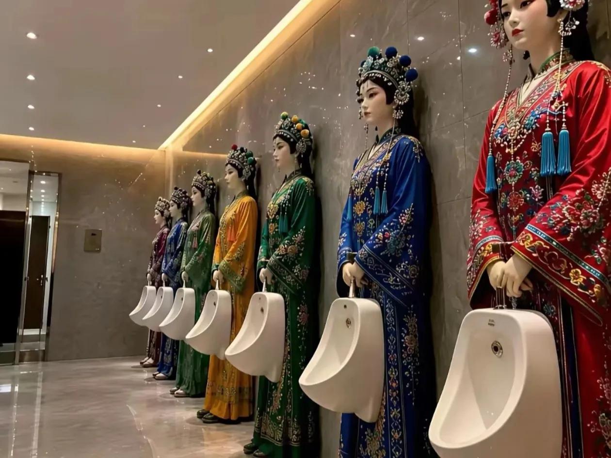 开始以为皇宫选秀，这个也太吓人了吧？谁的主意？进去还不吓得失禁！