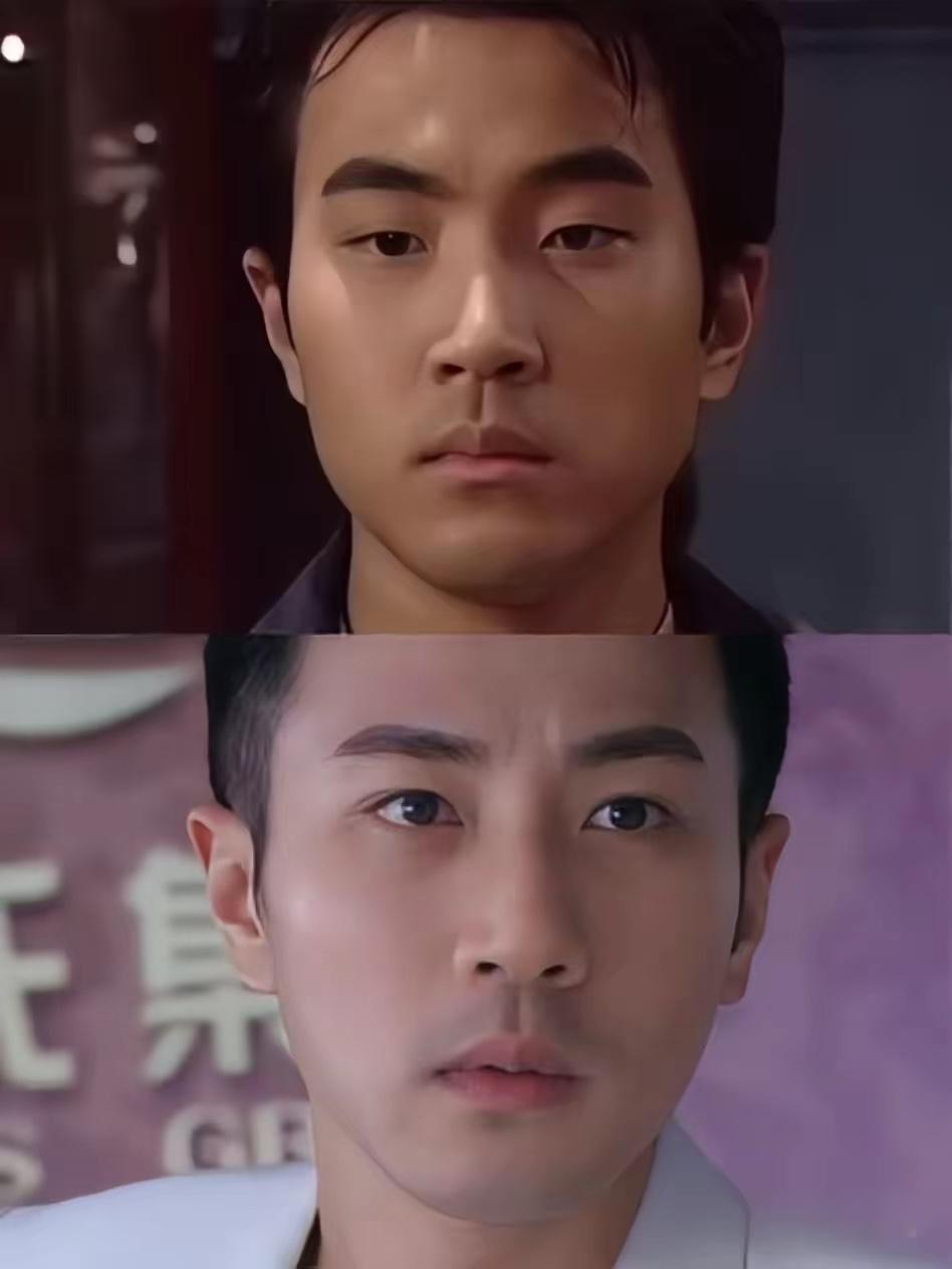 刘恺威这双眼皮真的是娱乐圈“伪天然”微调的天花板级操作！早年在TVB跑龙套的时