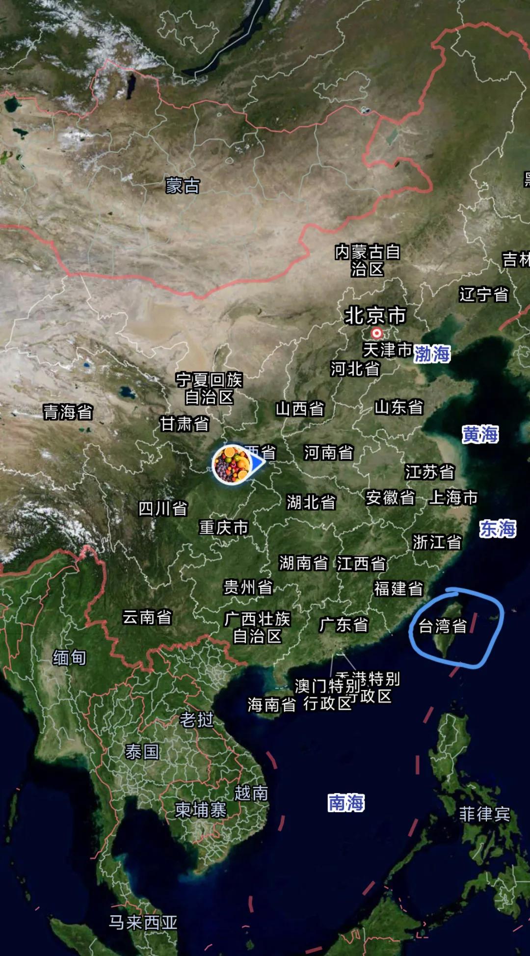 好消息，重大好消息，地图已显示为台湾省了。我们这代人要见证历史了，第一：台