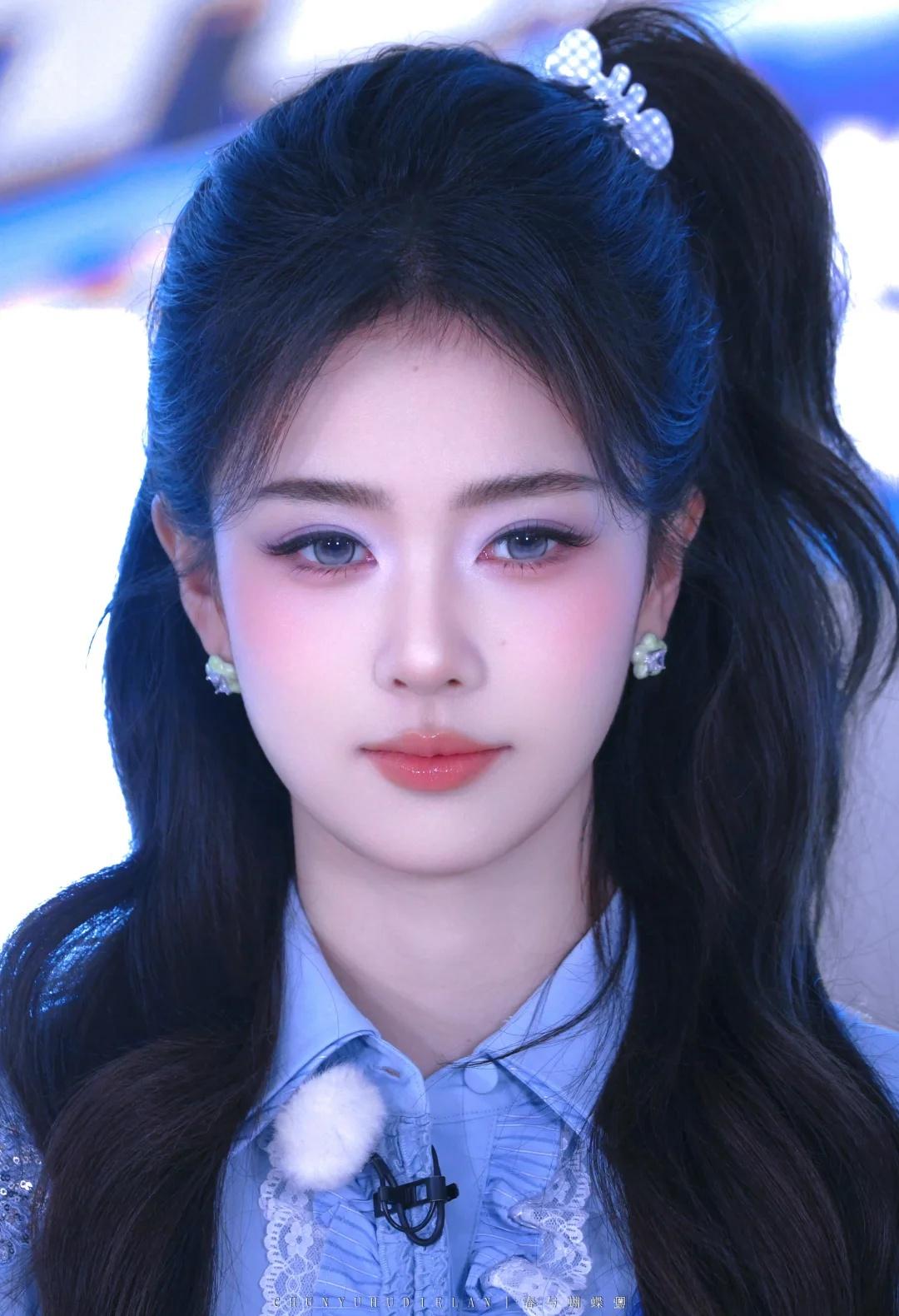 可爱的翘马尾调色白鹿白鹿头像白鹿壁纸