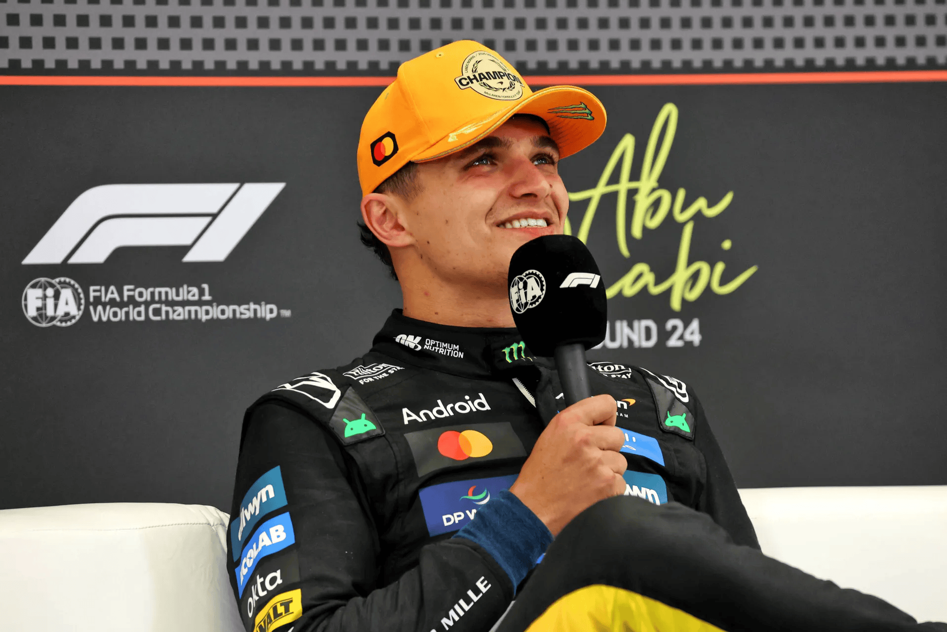 诺里斯豪掷巨款进行赛后狂欢, 庆祝首个F1冠军头衔