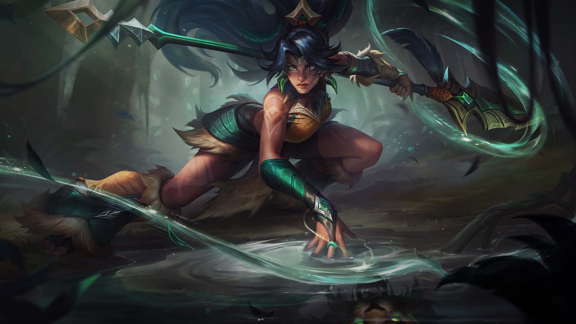 LOL手游新版奈德丽原画（高清版）英雄联盟​​​