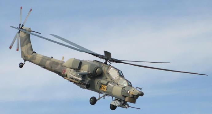 每天认识一件兵器俄罗斯Mi-28“浩劫”武装直升机Mi-28是俄罗斯米里设计局