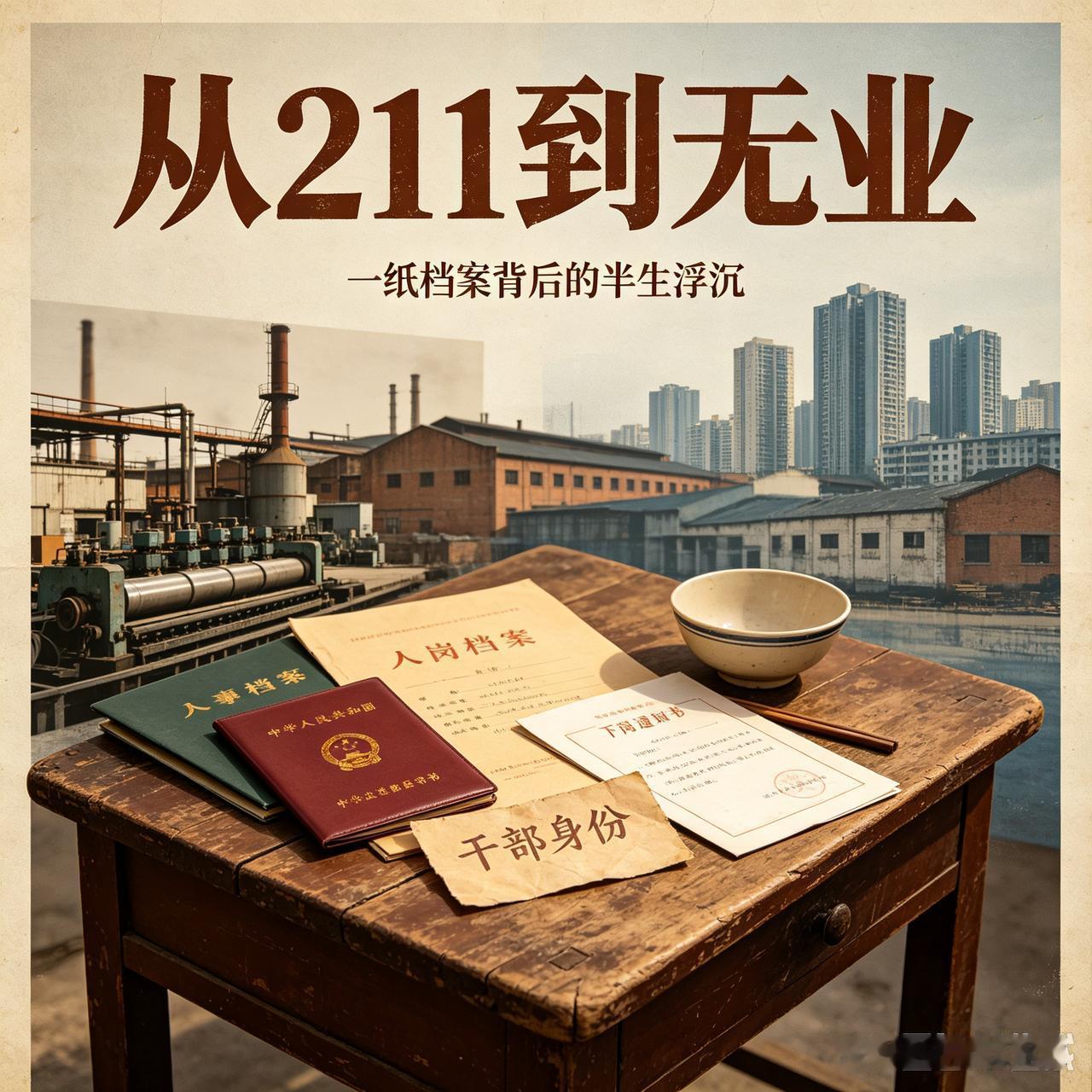 一纸干部档案，半生浮沉：那批被时代推着走的大中专毕业生😮‍💨放在三十多