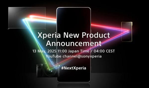 索尼官宣Xperia1VII将于5月13日发布。新机搭载骁龙8Elite芯