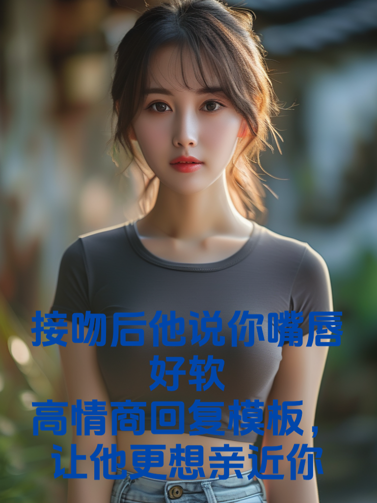 接吻后他说'你嘴唇好软'？高情商回复模板，让他更想亲近你