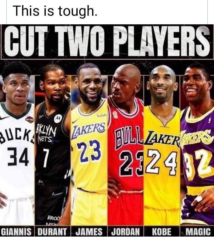 我可能只能选择科比和杜兰特了新赛季篮不住NBA​​​