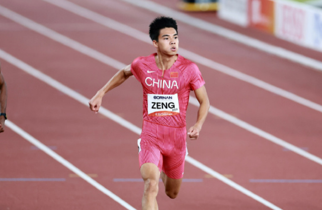 田径男子100米半决赛: 曾克理第三, 布森飙出9秒91头名晋级