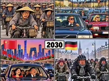 一张让无数德国网友集体破防的四格漫画，最近在欧洲社交网络上疯狂出圈。