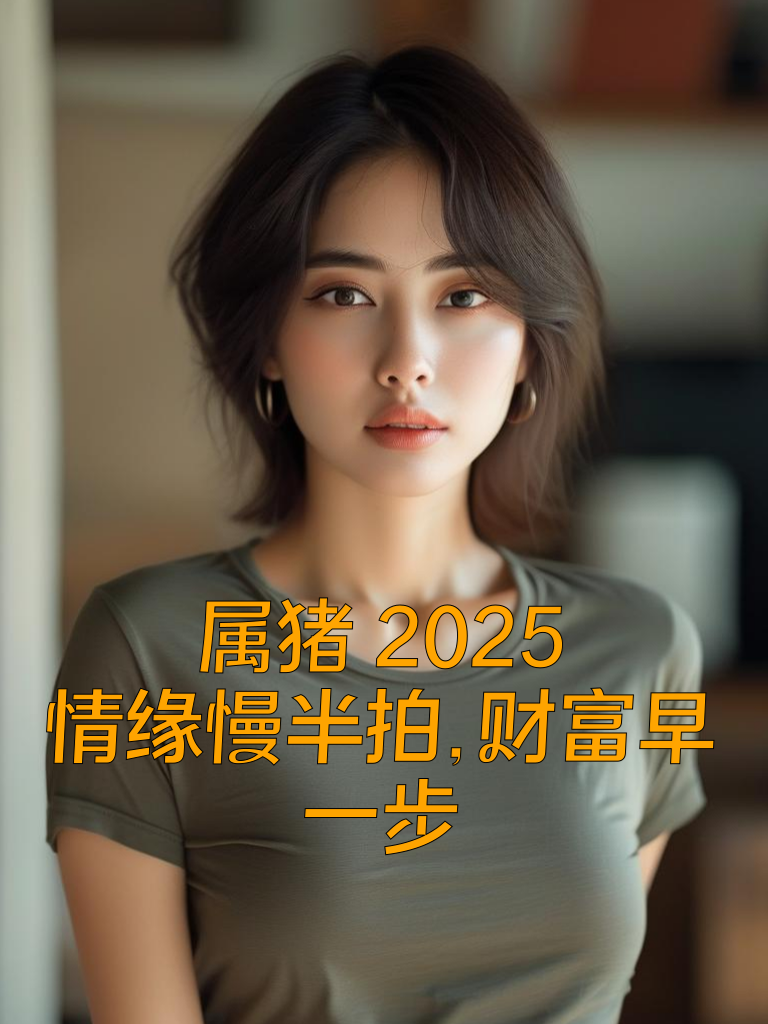 属猪2025：情缘慢半拍，财富早一步