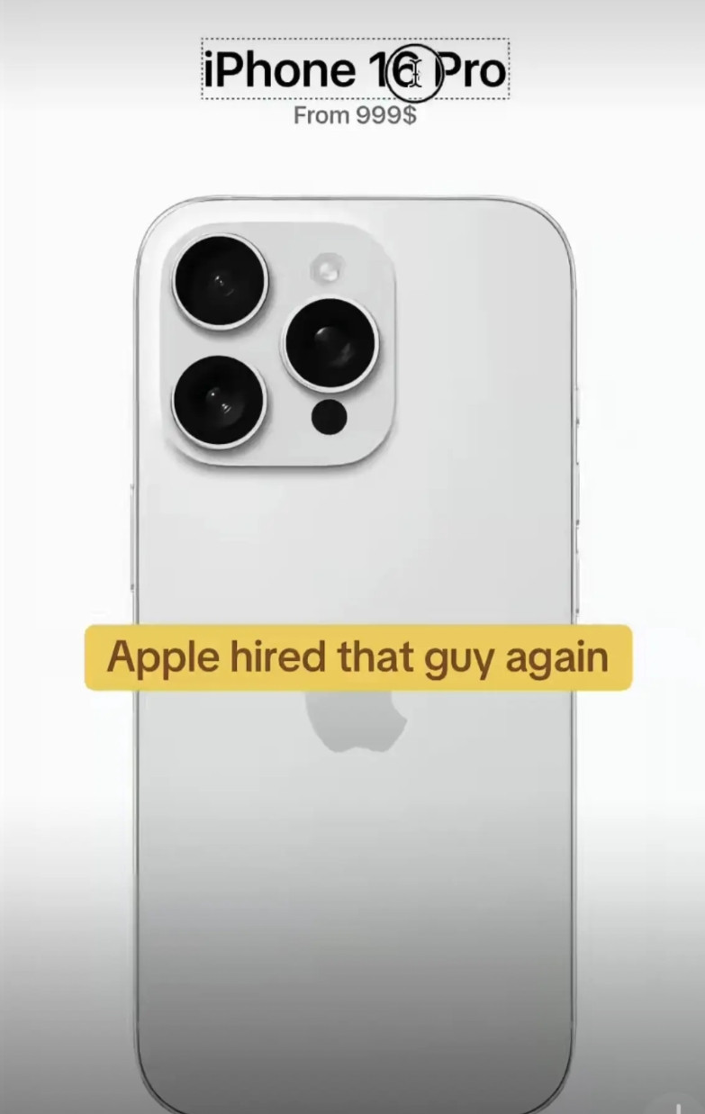 苹果设计师是真好当吖！在iPhone16Pro的左上角矩阵横向拉满，再调