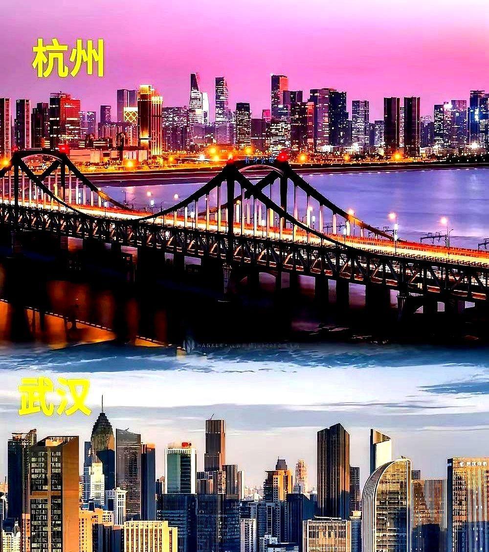 武汉和杭州不但很像，而且旗鼓相当！武汉人口1380万，杭州人口1260万，人口