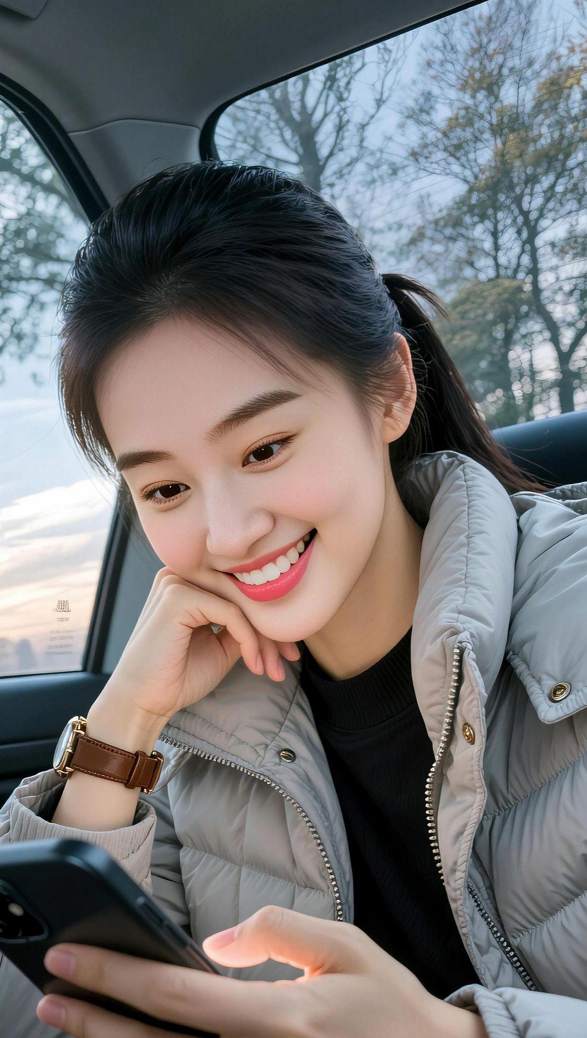 生活的最高境界：珍惜自己的过去，满意自己的现在，乐观自己的未来冬日氛围感写真