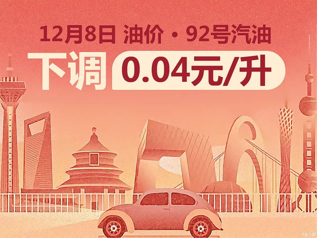 油价大福利！12月8日24时正式下调，全年最低价来了（个人观点仅供参考，无任