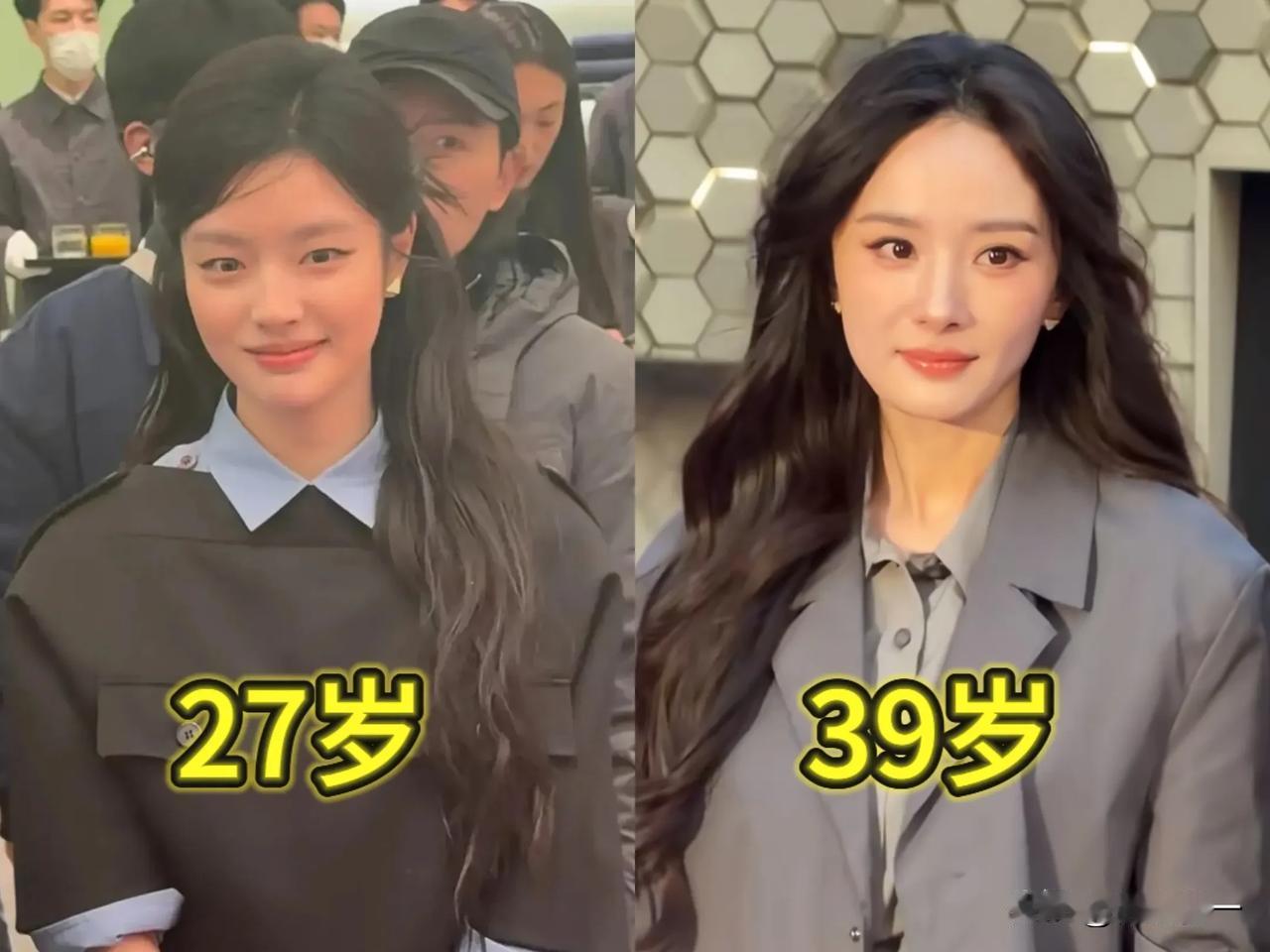 万万没想到啊[捂脸哭]上海prada活动39岁杨幂竟然又在女星中“艳压群芳”了，