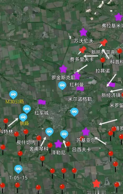 俄军已打进红军城！俄军从南部打进城区，因为乌军前线守备步兵已耗尽，俄军突击部队趁